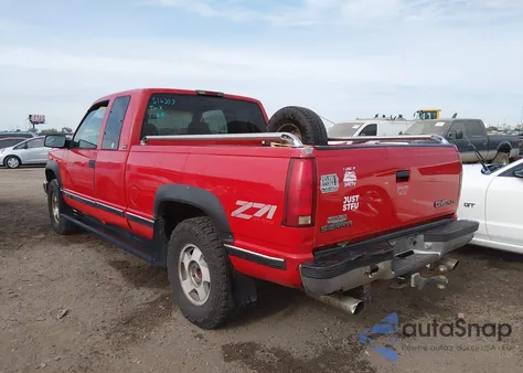 1995 GMC Sierra K1500 из США, поврежденный, VIN 2GTEK19K0S1512357